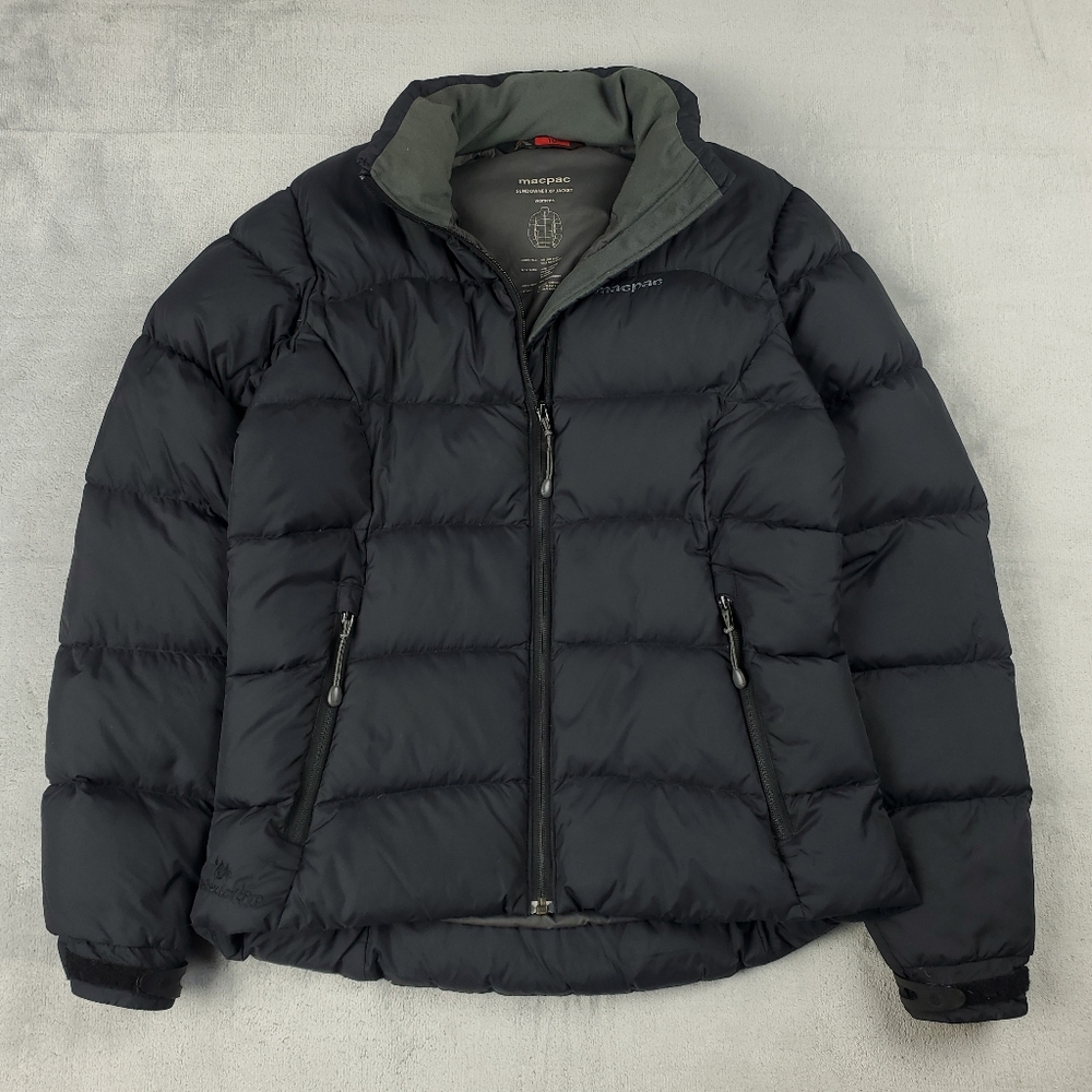 Macpac 650 Goose Down Puffer Jacket Womens Size 10 Sundowner XP Outdoor Hiking